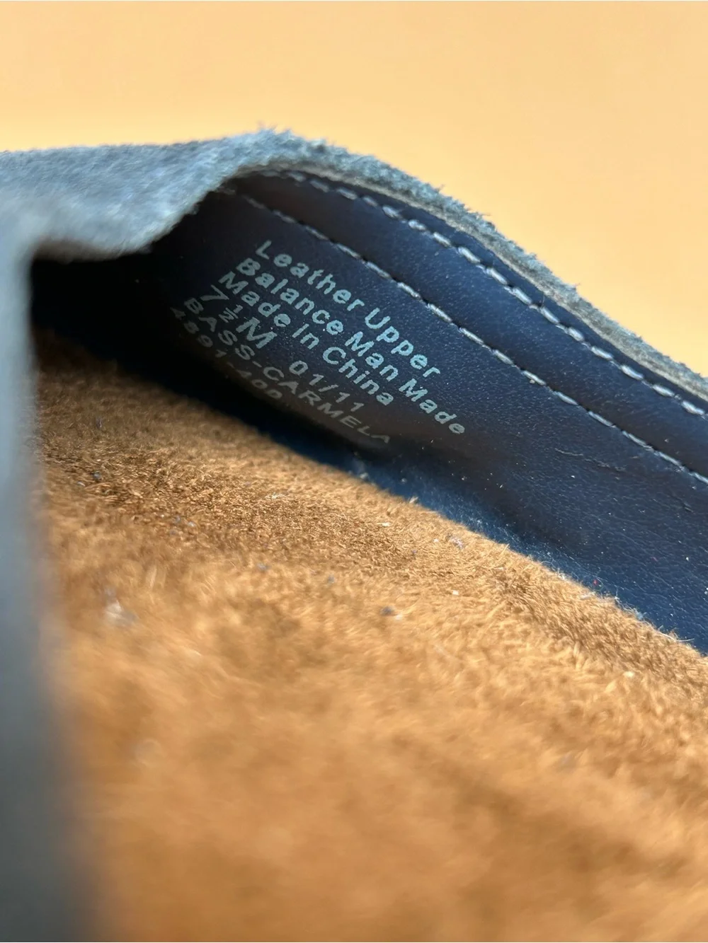 G.H. Bass & Co. bass suede